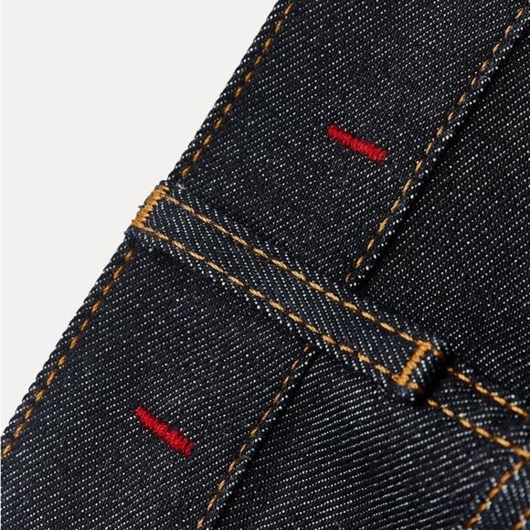 ZARA HIGH RISE BOOTCUT ZW COLLECTION JEANS - Picture 12 of 14